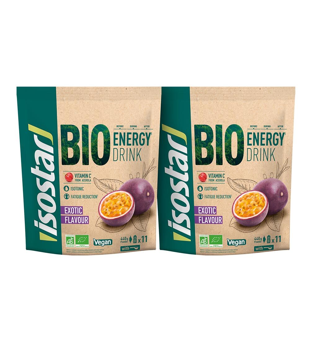 Isostar BIO Energy Drink Exotic 6 x 440 gram