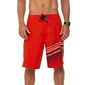 Oxbow Trelew Plain Boardshort Rood Heren