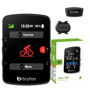Bryton Rider 550 D GPS Fietscomputer met Hartslagmeter en Cadanssensor