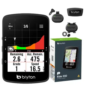 Bryton Rider 650 T GPS Fietscomputer Bundel