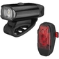 Lezyne Hecto Drive 350XL + KTV Drive Verlichtingsset Zwart/Hi Gloss