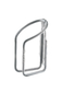 Lezyne Power Cage Powder Bidonhouder Zilver