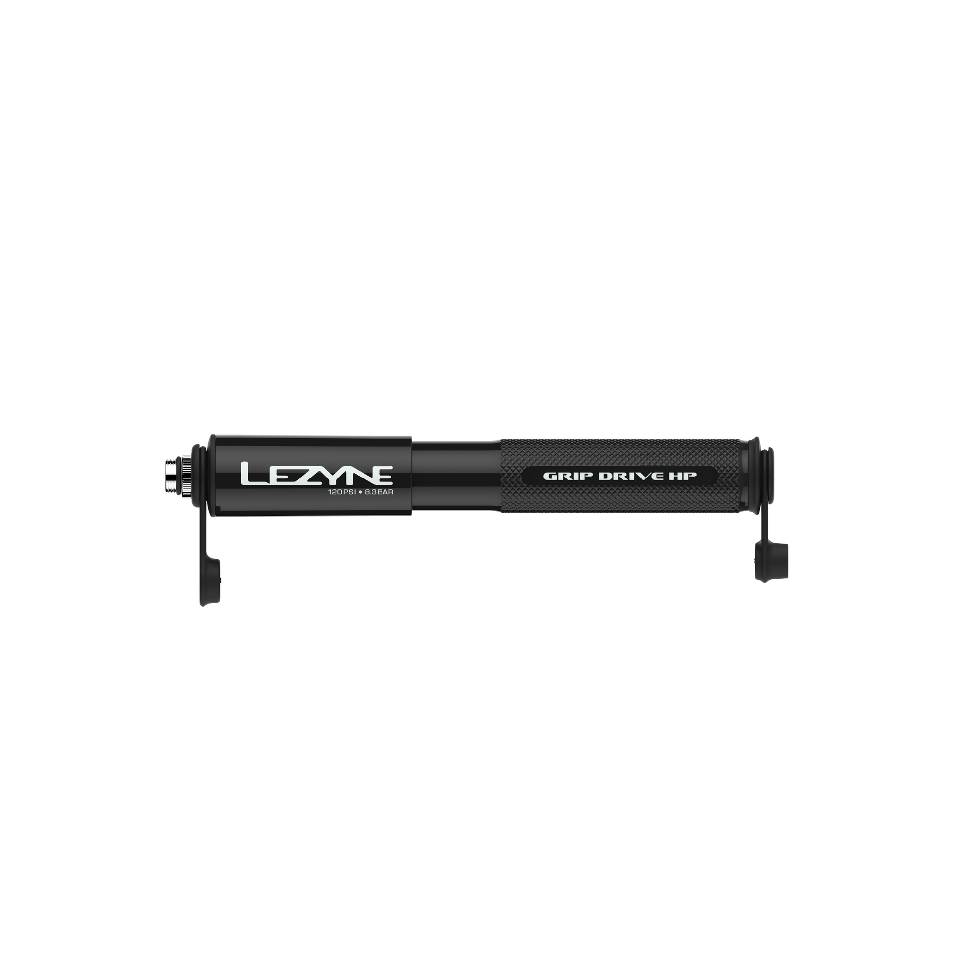 LEZYNE Grip Drive HP Mini Fietspomp 185 mm Zwart