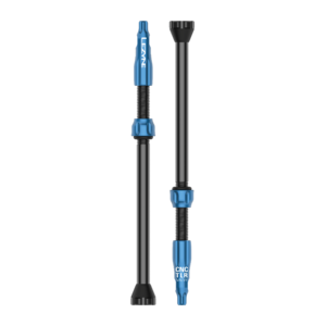 Lezyne CNC Tubeless Valve Kit 80 mm Blauw