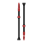Lezyne CNC Tubeless Valve Kit 80 mm Rood