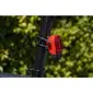 Lezyne D-Shape Zadelpen Adapter voor KTV/Strive Drive Achterlichten Zwart