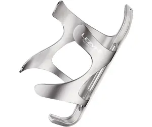 Lezyne CNC Aluminium Bidonhouder Hi-Polish Zilver