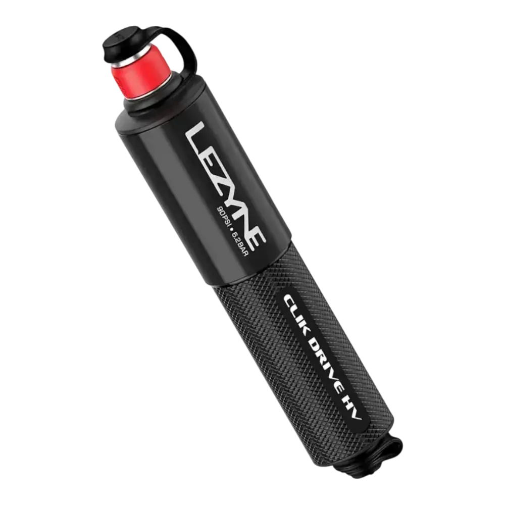 LEZYNE Clik Drive HV Mini Fietspomp Zwart