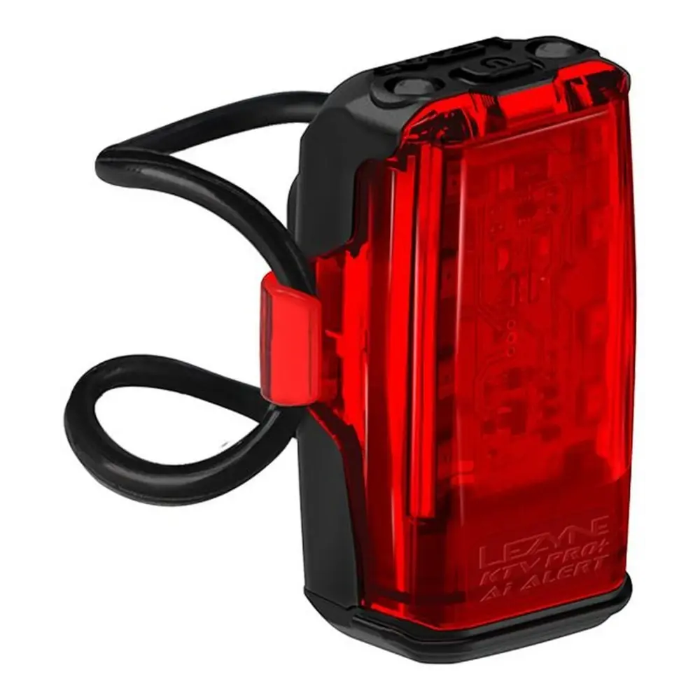LEZYNE KTV Pro+ (plus) Ai Alert Achterlicht Zwart