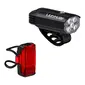 Lezyne Fusion Drive 500+ en KTV Drive Pro+ Verlichtingsset