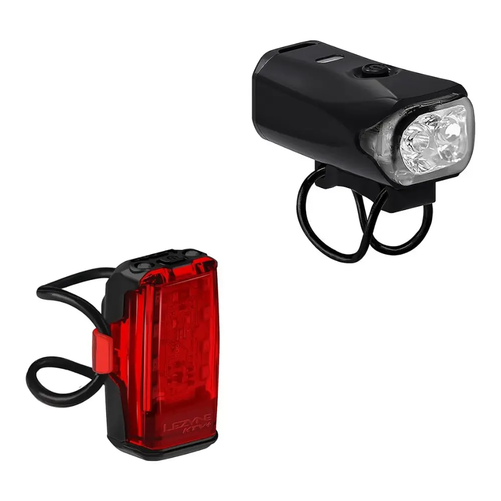 LEZYNE KTV Drive 300+ en KTV+ Drive Verlichtingsset