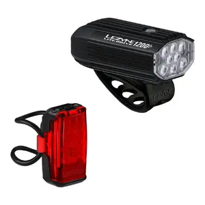 Lezyne Lite Drive 1200+ en KTV Drive Pro+ Verlichtingsset