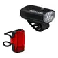 Lezyne Lite Drive 1200+ en KTV Drive Pro+ Verlichtingsset