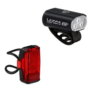 Lezyne Mini Drive 450+ en KTV+ Drive Verlichtingsset