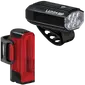 Lezyne Micro Drive 800+/Strip Drive 300+ Verlichtingsset Zwart
