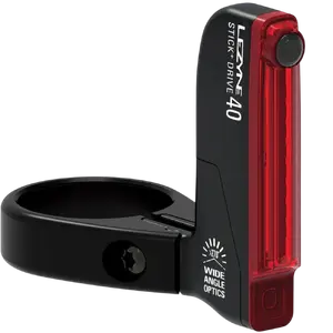 Lezyne Stick+ SC Achterlicht Zwart