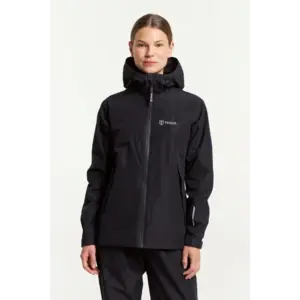 Tenson Winga Regenjack Zwart Dames