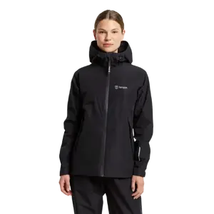 Tenson Winga Regenjack Zwart Dames