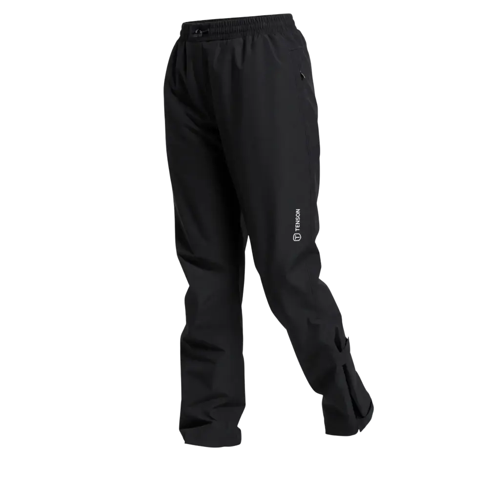 TENSON Winga Regenbroek Zwart Dames