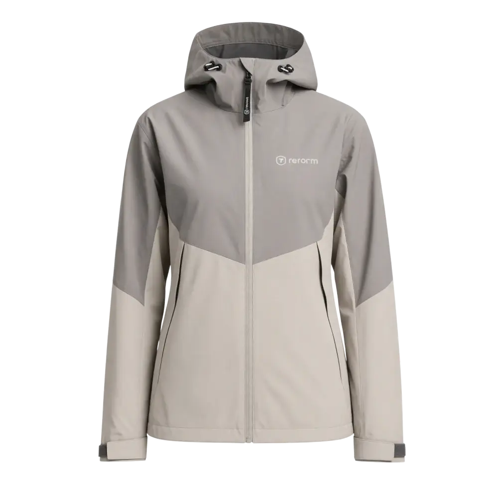 TENSON Winga Yoke Regenjack Beige Dames