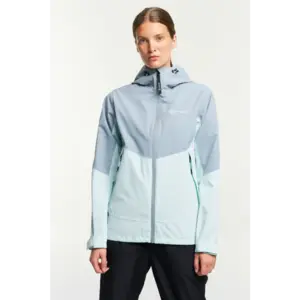 Tenson Winga Yoke Regenjack Blauw/Grijs Dames