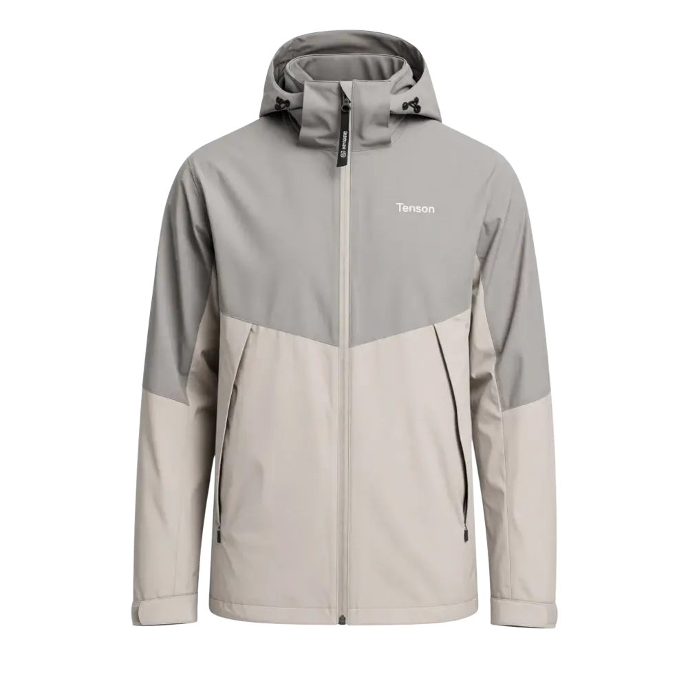 TENSON Winga Yoke Regenjack Beige Heren