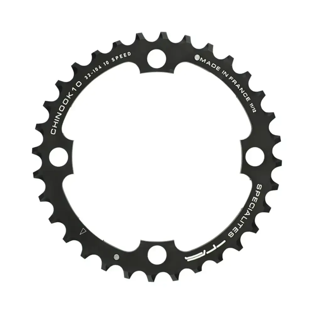 TA Specialites Chinook Kettingblad Binnen 10/11 speed MTB 104/64mm Steek Zwart
