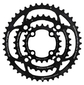 TA Specialites Chinook Kettingblad Buiten 10/11 speed MTB 104/64mm Steek Zwart