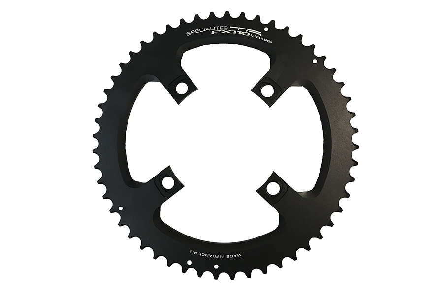 TA Specialites FX110 FSA ABS 4-Bolt Kettingblad Buiten 10/11 Speed Zwart