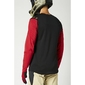 Fox Flexair Delta MTB Fietsshirt Lange Mouwen Rood/Zwart Heren