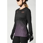 Fox Flexair MTB Fietsshirt Lange Mouwen Zwart/Paars Dames