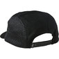 Fox Side View 5 Panel Cap Zwart 