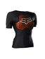 Fox Baseframe Pro Borstbescherming Korte Mouwen Zwart Dames