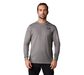 Fox Ranger Font MTB Fietsshirt Lange Mouwen Donkergrijs Heren