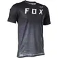 Fox Flexair MTB Fietsshirt Korte Mouwen Zwart/Grijs/Wit Heren