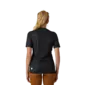 Fox Ranger Moth MTB Fietsshirt Korte Mouwen Zwart Dames