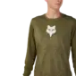Fox Ranger Tru Dri MTB Fietsshirt Lange Mouwen Olijfgroen Heren