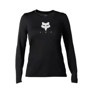 Fox Ranger Tru Dri MTB Fietsshirt Lange Mouwen Zwart Dames