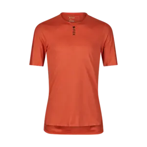 Fox Flexair Pro MTB Fietsshirt Korte Mouwen Oranje Heren