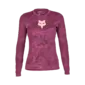 Fox Ranger Tru Dri MTB Fietsshirt Lange Mouwen Paars Dames