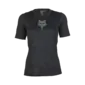 Fox Ranger Tru Dri MTB Fietsshirt Korte Mouwen Zwart/Grijs Dames
