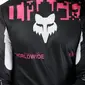 Fox Ranger Digi Image MTB Fietsshirt Lange Mouwen Zwart/Roze Heren