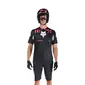 Fox Ranger Digi Image MTB Fietsshirt Korte Mouwen Zwart/Roze Heren
