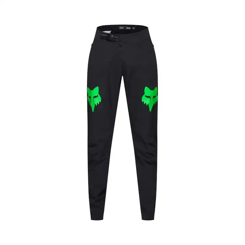 Fox Ranger Grid MTB Fietsbroek Lang Zwart/Groen Heren