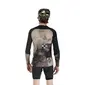 Fox Flexair Ascent Pulse MTB Fietsshirt Lange Mouwen Bruin/Zwart Heren
