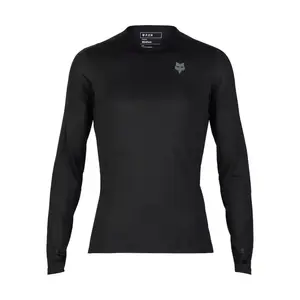 Fox Flexair Ascent MTB Fietsshirt Lange Mouwen Zwart Heren