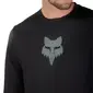 Fox Ranger Fox Head MTB Fietsshirt Lange Mouwen Zwart Heren