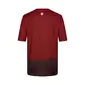 Fox Ranger Wordmark MTB Fietsshirt Korte Mouwen Donkerrood Heren