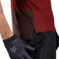 Fox Ranger Wordmark MTB Fietsshirt Korte Mouwen Donkerrood Heren