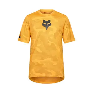 Fox Ranger Tru DRI MTB Fietsshirt Korte Mouwen Oranje Heren